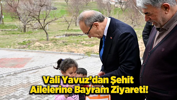 Malatya’da Bayram Mesaisi: Vali Seddar Yavuz Şehit Emanetlerini Yalnız Bırakmadı