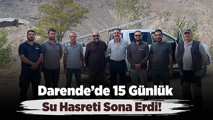 Malatya'da Beklenen Haber Geldi! Gökpınar Suyuna Yeniden Kavuşuldu
