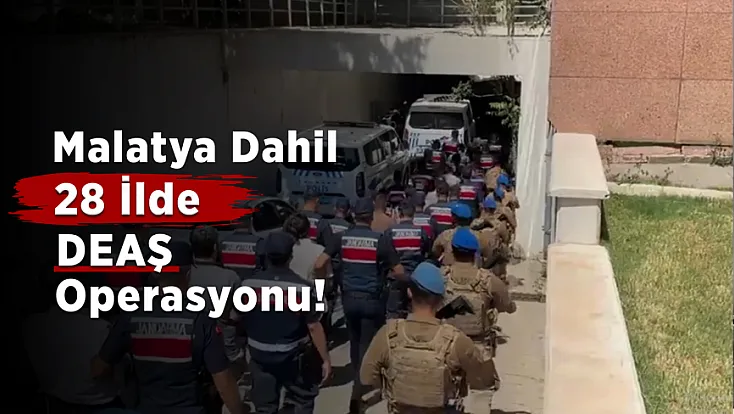 Malatya’da DEAŞ Operasyonu! Çok Sayıda Materyal Ele Geçirildi