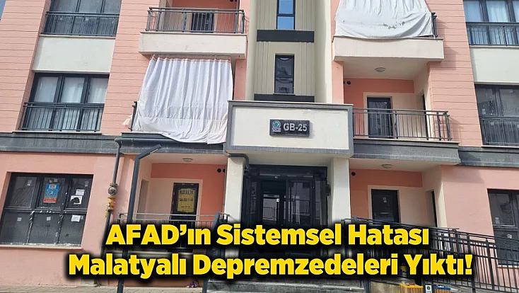 Malatya'da Depremzedelere Darbe! Düzen Kurulan Evler İçin Şok Karar!