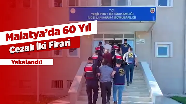 Malatya’da İki Firari Jandarma Operasyonuyla Yakalandı