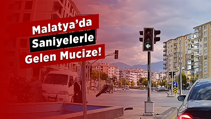 Malatya’da İki Kadın Ölümden Saniyelerle Kurtuldu!