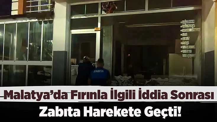 Malatya'da Kameraya Yansıyan İddiaların Ardından Denetim Geldi