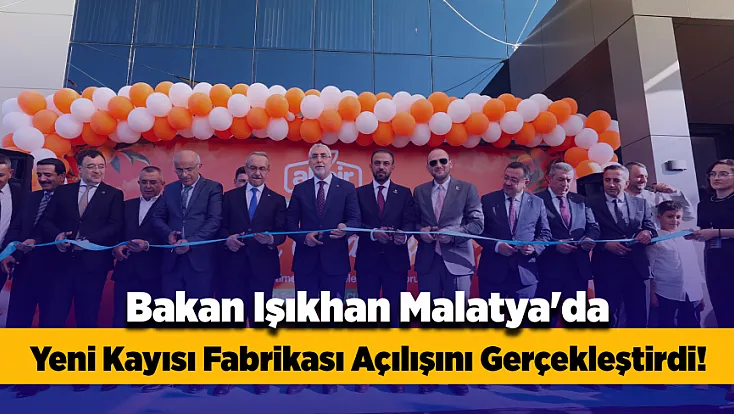 Malatya'da Kayısı Sektörüne Yatırım! Yeni Tesis Kapılarını Açtı