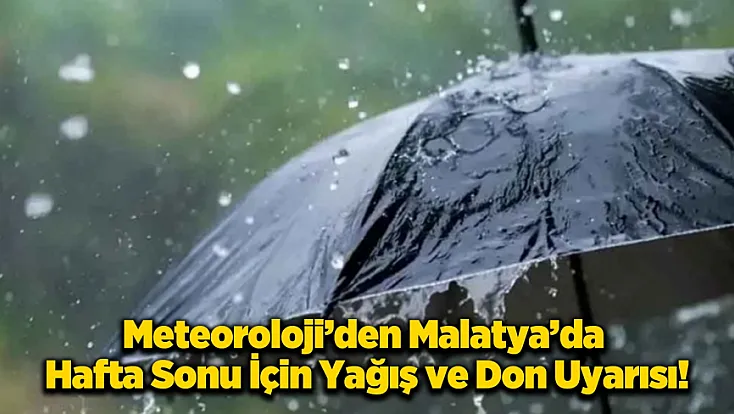 Malatya'da Kış Kapıda: Yağmur ve Buzlanma Geliyor!