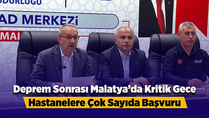Malatya’da Korkutan Deprem Sonrası Kentteki Bilanço!