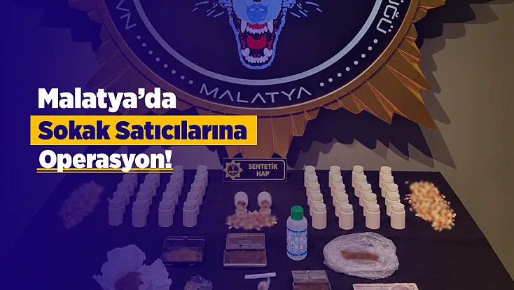 Malatya’da Narkotik Operasyonu! 10 Şüpheli Tutuklandı