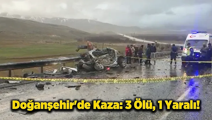 Malatya'da Otomobil Tırla Çarpıştı: 3 Kişi Hayatını Kaybetti 1 Kişi Yaralandı!