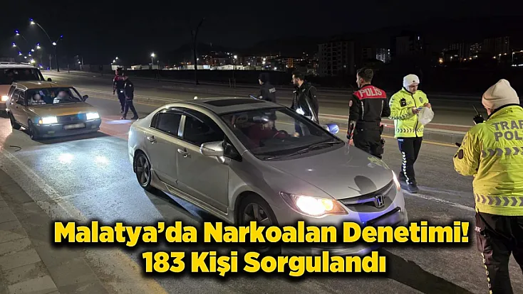 Malatya'da Park ve Mesire Alanlarında Sıkı Kontrol: 56 Araç Denetlendi