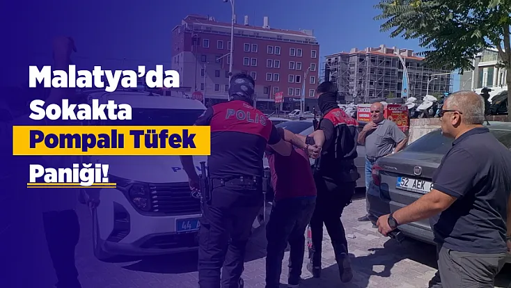 Malatya’da Silah Sesleri Paniğe Yol Açtı! Şüpheli Yakalandı
