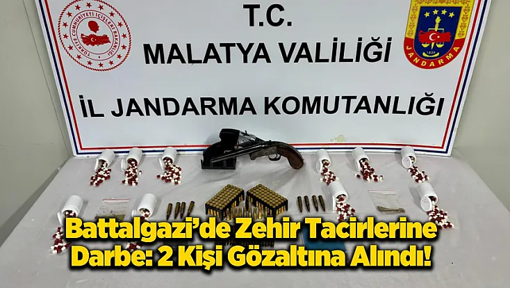 Malatya'da Sokak Satıcılarına Büyük Darbe! 2 Kişi Gözaltına Alındı
