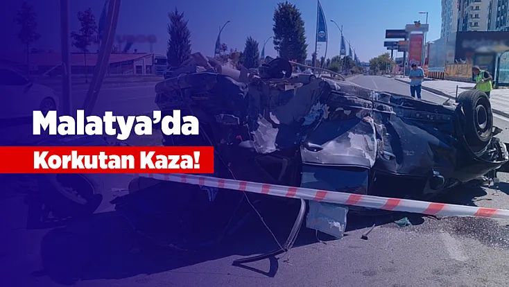 Malatya’da Trafik Kazası! 3 Kişi Yaralandı