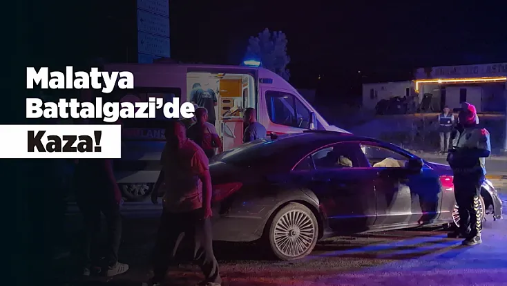 Malatya’da Virajı Alamayan Otomobil Karşı Şeride Geçti! Yaralılar Var