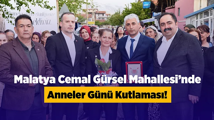 Malatya’da Yağmur Altında Anneler Günü Kutlaması!