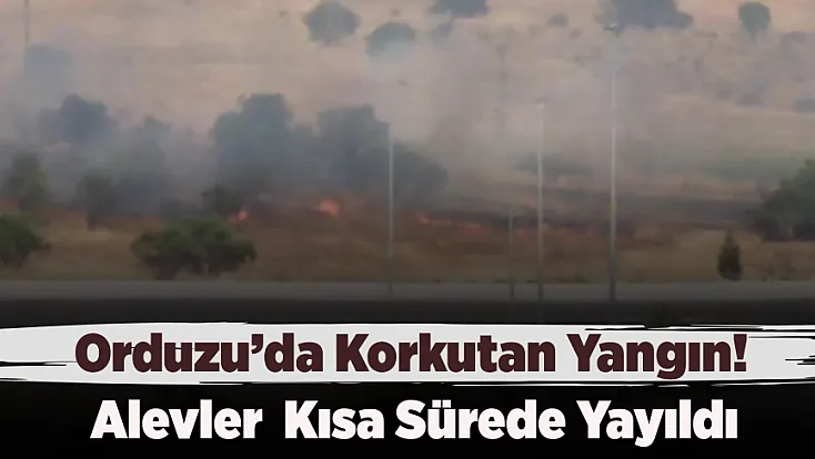 Malatya'da Yangın Evlere Dakikalar Kala Durduruldu