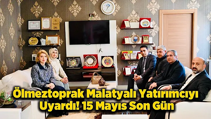 Malatya'da Yeni Dönem! Hayvancılıktan Savunma Sanayisine Proje Paketi
