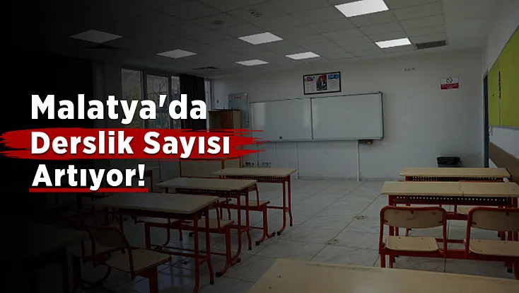 Malatya'da Yeni Eğitim Yılı Öncesi Son Durum Masaya Yatırıldı! Derslik Sayısı Artıyor