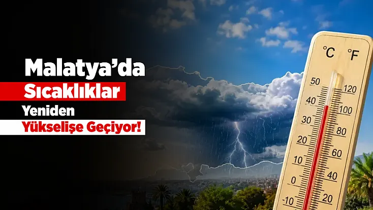 Malatya’da Yeni Haftaya Dikkat! Sıcaklıklar Yeniden Yükseliyor