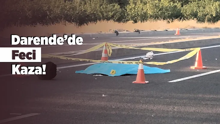Malatya Darende’de Yolun Karşısına Geçmek İsterken Can Verdi!