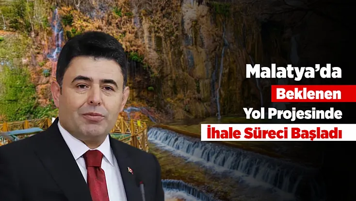 Malatya Darende'ye Ulaşımı Rahatlatacak Projede İlk Adım Atıldı!