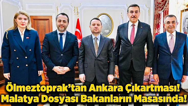 Malatya Ekonomisine Can Suyu! Ölmeztoprak'tan Kayısı ve Süt Üreticisine Müjdeli Haber