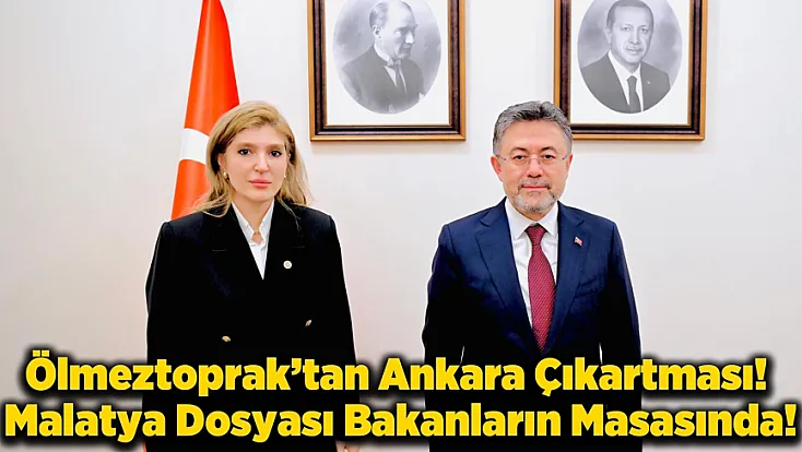 Malatya Ekonomisine Can Suyu! Ölmeztoprak'tan Kayısı ve Süt Üreticisine Müjdeli Haber