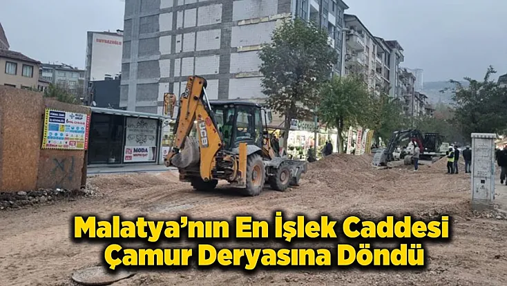 Malatya Fuzuli Caddesi’nde Sabır Taştı! Kaçıncı Kez Kazılıyor?