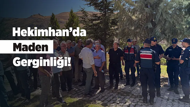 Malatya Hekimhan’da Madencilik Gerilimi! Vatandaşlar Toplantıya İzin Vermedi