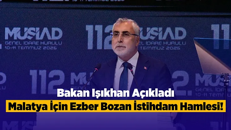 Malatya İçin Ezber Bozan İstihdam Hamlesi!