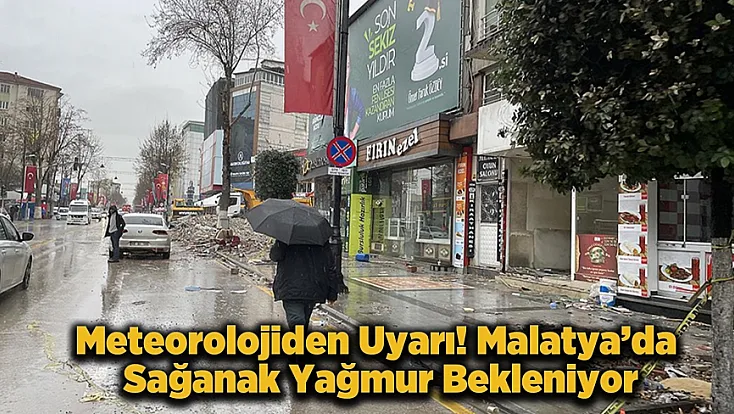 Malatya İçin Kritik Hava Uyarısı! Öğleden Sonra Sağanak ve Dolu Bekleniyor