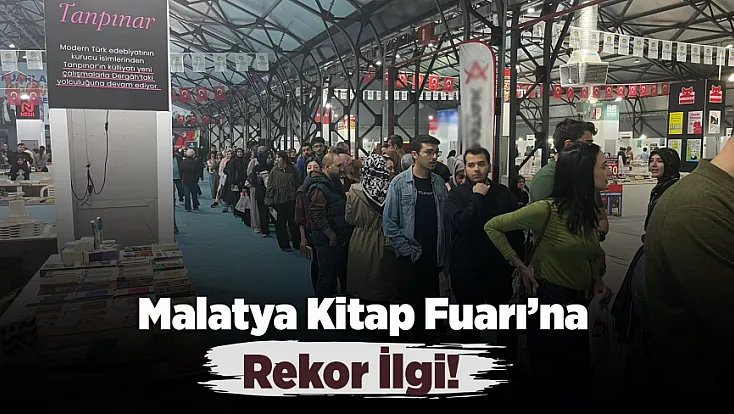 Malatya Kitap Fuarı’nda Bu Yıl Dikkat Çeken Katılım!