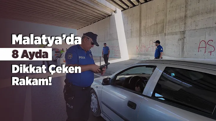 Malatya’nın 8 Aylık Güvenlik Verileri Açıklandı!