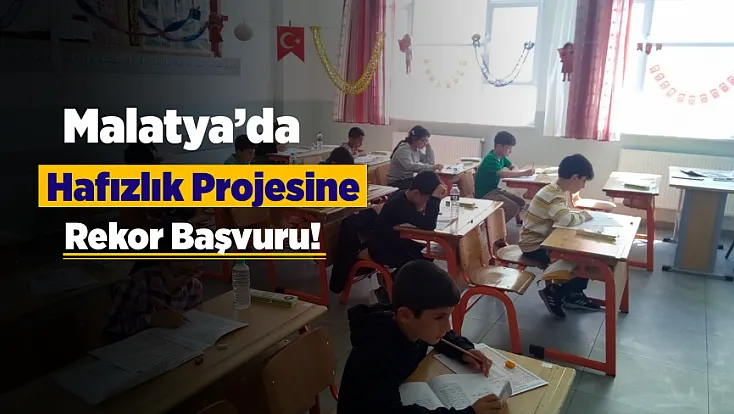Malatya’nın İlk Hafızlık Ortaokulunda Yoğun Sınav Maratonu!