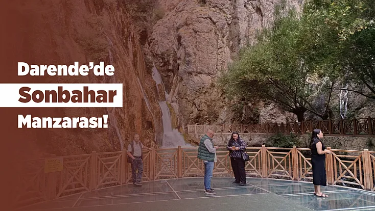 Malatya’nın Saklı Güzelliği Günpınar Şelalesi Sonbaharda Da Ziyaretçilerini Bırakmıyor
