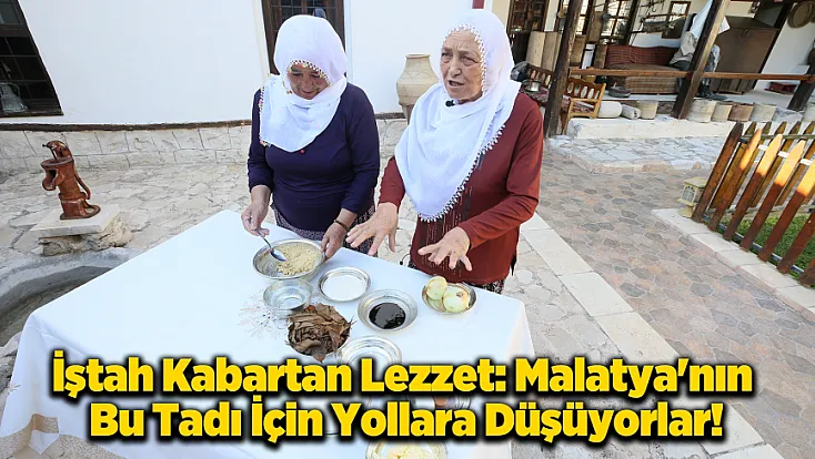 Malatya’nın Tescilli Mirası: Padişah Sofralarının Vazgeçilmezi Kiraz Yaprağı Sarması