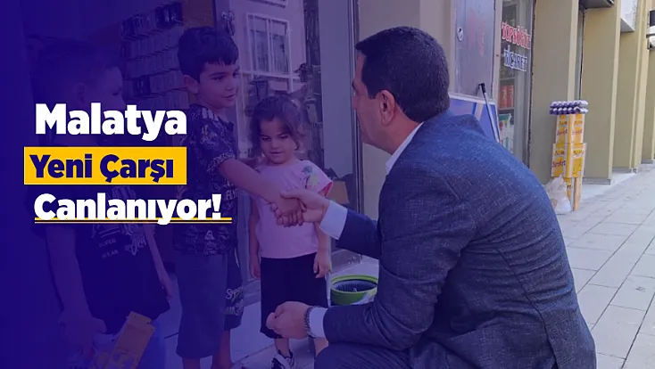 Malatya’nın Yeni Çarşısında İlk Günler! Başkan Taşkın Esnafla Bir Araya Geldi