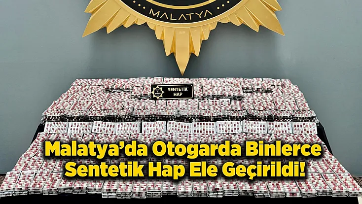 Malatya Otogarı’nda Narkotik Baskını! Valizlerden Binlerce Zehir Çıktı