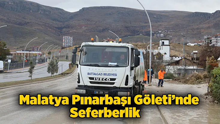 Malatya Pınarbaşı Göleti’nde Alarm!
