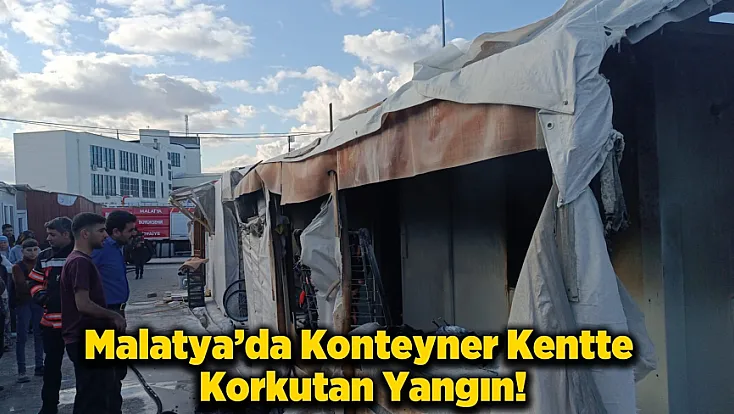 Malatya Teknokent’te Alevler Paniğe Yol Açtı, İtfaiye Müdahale Etti