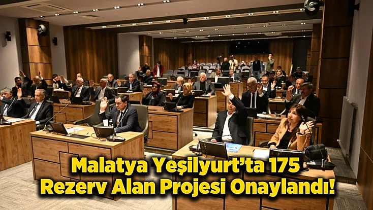 Malatya Yeşilyurt'ta Rezerv Alan Projesi Onaylandı, Konutlar Yükseliyor!