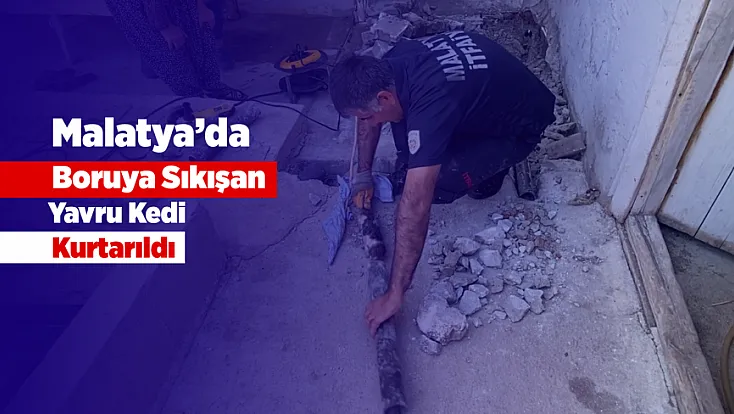 Malatya Yeşilyurt’ta Yürekleri Isıtan Kurtarma Operasyonu!