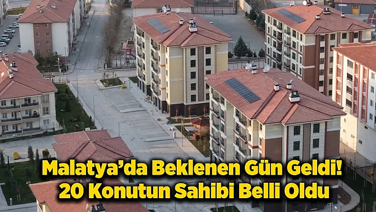 Merkez 41 Projesi'nde Heyecan Dorukta! 20 Hak Sahibinin Konutları Belli Oldu
