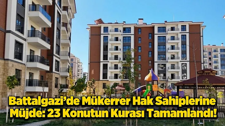 Merkez Projelerinde Kura Heyecanı: Battalgazi’de Yeni Konutların Sahipleri Belirlendi!