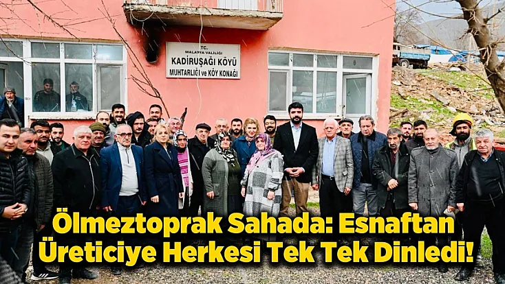 Milletvekili Ölmeztoprak Sahadar: Esnaf ve Üreticiyle Buluştu!