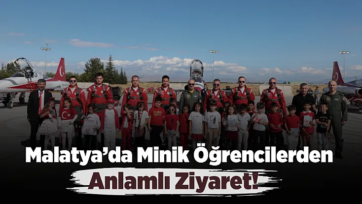 Minik Öğrenciler 7’nci Ana Üs Komutanlığını Gezdi!