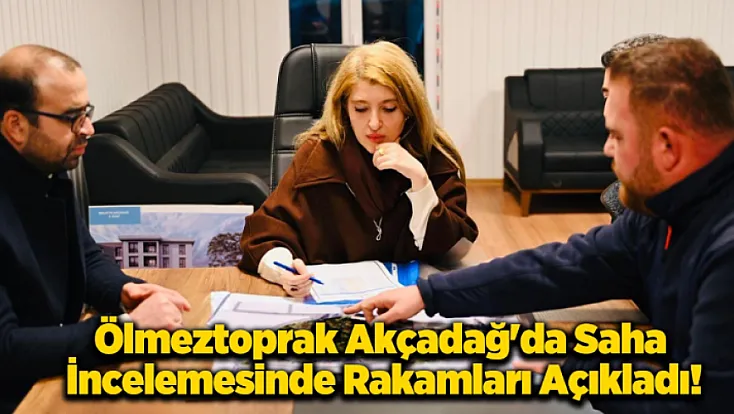 Ölmeztoprak Akçadağ’da Son Durumu Paylaştı: Konutlar Ne Zaman Teslim Edilecek?