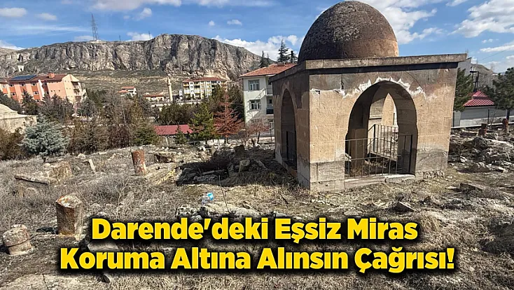 Saç Örgülü Mezar Taşları Zamana Yeniliyor! Darende’de Tarih Nöbeti