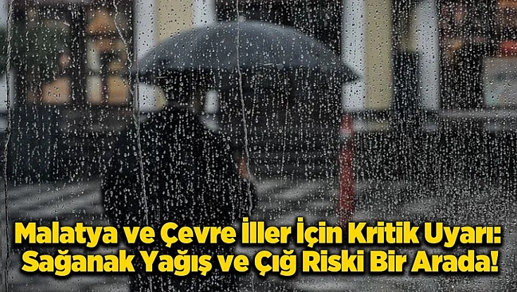 Sağanak Yağış ve Kar Kapıda! Meteoroloji Malatya İlçe İlçe Sıcaklıkları Paylaştı!