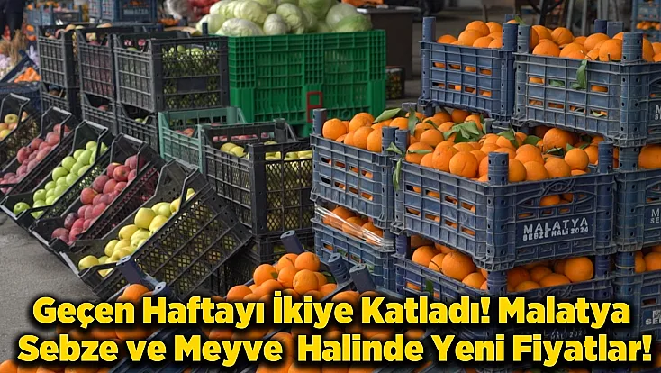 Savaş Ve Hava Koşulları Fiyatları Vurdu: İşte Malatya Sebze ve Meyve Hali'nde Yeni Etiketler