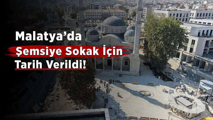 Şemsiye Sokak Yeniden Geliyor! Malatya’da Çalışmalar İçin Hedef Açıklandı
